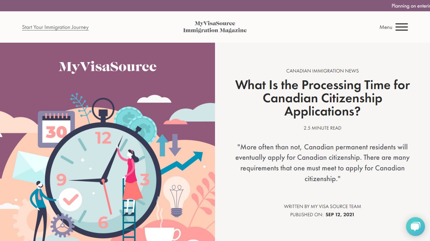 What Is the Processing Time for Canadian Citizenship Applications?